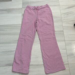 Playboy by PacSun Pink Low Rise Wide Leg Sweatpants